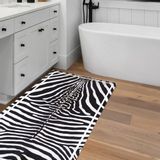 Other caperts - Zebra Vinyl Rug - EASY D&CO BY HD86