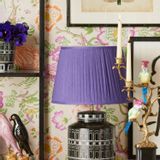 Table lamps - Round Pleated Viola Shade - G & C INTERIORS A/S