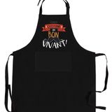 Aprons - Apron Costume Du Bon Vivant Noir 90 X 72 - MAISON VIVARAISE – SDE VIVARAISE WINKLER