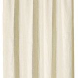 Rideaux et voilages - Rideau stonewashed Zeff à pattes Craie 140 x 280 - MAISON VIVARAISE – SDE VIVARAISE WINKLER