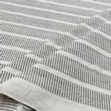 Tapis - OR 101, tapis d'extérieur/intérieur lavable en polyester texturé natur - INDIAN RUG GALLERY