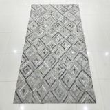 Bespoke carpets - LR 101, Direct From Indian Manufacturer Leather Hide Natural Textured Rug Carpet Alfombras Tapete Doable in any colors sizes and designs. - INDIAN RUG GALLERY