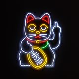 Decorative objects - 'Cattitude' Neon LED Wall Mounted Sign - LOCOMOCEAN