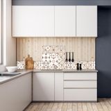 Decorative wall frescoes - Livia adhesive credenza - EASY D&CO BY HD86