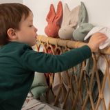 Linge de lit enfant - Doudou Lapin en gaze de coton : une douceur exceptionnelle fait à la main - SEVIRA KIDS