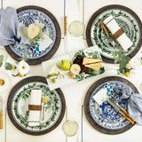 Formal plates - Georgian Garden Collection - FERN&CO.