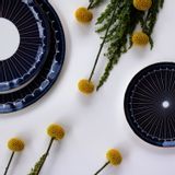 Kitchen utensils - 5-piece Plate Set - Walk in the Rain Collection - LOR HOME