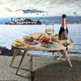 Kitchen utensils - SCENARIO Portable Wine Picnic Table - LEGNOART