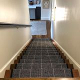 Rugs - FR 106, Chevron Design Stair Runner Dhurrie Kilim Eco Environment PET Friendly vegetable Dyes Sustainable Manufacturer Fireproof Washable Handmade Handwoven New Zealand Wool Carpet  Rug - INDIAN RUG GALLERY