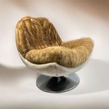 Pièces uniques - Fauteuil vintage pivotant " Mister Teddy Bear" | Pièce Unique | Eco-responsable | Fait-main - ATYPIKAL COLLECTION