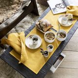Linge d'office - Serviette de table Marie-Galante uni Coton - LE JACQUARD FRANCAIS