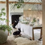 Linge d'office - Nappe Lumières d'étoiles Diamant Coton, Lurex® - LE JACQUARD FRANCAIS