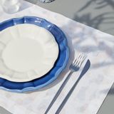 Formal plates - Ladies & Gentlemen White Dessert Plates - STORIES OF ITALY