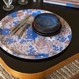 Platter and bowls - Wooden Cottage Tray - LE JACQUARD FRANCAIS