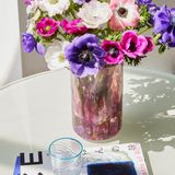 Vases - Watercolor Ruby Vase Tall - STORIES OF ITALY