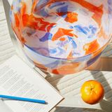 Decorative objects - Nougat Summer Bowl Large - STORIES OF ITALY