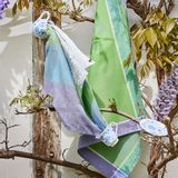 Torchons textile - Torchon Floraison Uni Coton - LE JACQUARD FRANCAIS