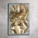 Paintings - So Gold Triptych - UPAGURU / ATELIERS C&S DAVOY