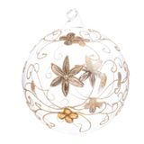 Guirlandes et boules de Noël - BOULE EDELWEISS - Lou de Castellane - Décoration de Noel - LOU DE CASTELLANE