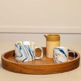 Tasses et mugs - Tasse en grès marbré CYL - KINTA
