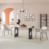Tables Salle à Manger - Table Eternity Oho noir céramique 180x90cm - KARE DESIGN