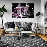 Art photos - Elle Mag Ad Graphic Pink - Limited Edition Photo Print laminated under Diasec® Museum Quality - LUDO CAZEBA - LIMITED PHOTOGRAPHY EDITIONS