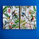 Tableaux - Peinture « Silver Tropics » - WERNER VOSS