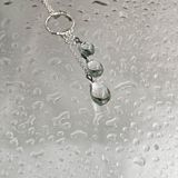 Verre d'art - Pendentif trio goutte d'eau - MARIE FLAMBARD