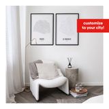 Other wall decoration - Print - Paris - Le Marais - WIJCK.