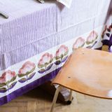 Linge de table textile - Nappe Bonnard Violet - MAISON DÎNETTE
