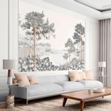 Decorative wall frescoes - Quiberon fresco - PAPERMINT