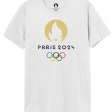 Mode enfantine - Tee Shirt Adulte JO PARIS 2024 - COTTON DIVISION