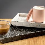Trays - Rectangular Trays (Black Terrazzo) - ESPATIO