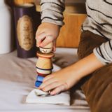 Gifts - Stacking Toy Stick Fig. - WOODEN STORY