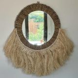 Miroirs - Miroir en sisal et seagrass (Bali) S38 - BALINAISA