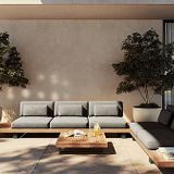 Lawn sofas   - Truro Lounge sofa 3 Seater - JATI & KEBON