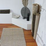 Rugs - Sea grass and recycled cotton rug SAIGON - LIV INTERIOR