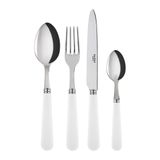 Flatware - 4 pieces cutlery set - DUO white - SABRE PARIS