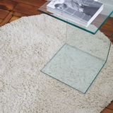 Tapis - Tapis rond SHAGGY en coton bio - LIV INTERIOR