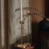 Decorative objects - Candleholder Ninfea Alta - 30cm - HILKE COLLECTION AB
