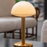 Lampes sans fil - Bug Table Light Gold / Frosted - HUMBLE LIGHTS