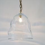 Verre d'art - Cloche lumineuse transparente - MARINA BLANCA