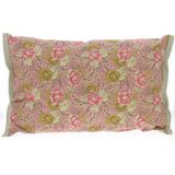 Fabric cushions - BLOOM Cushion cover 50x75 cm BLOOM TERRACOTTA - EN FIL D'INDIENNE...