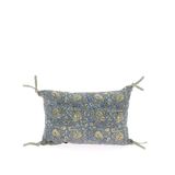 Linge de lit - INDIENNE Housse de coussin 25X35 cm INDIENNE DENIM - EN FIL D'INDIENNE...