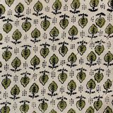 Curtains and window coverings - Indienne Voil 145X280 Cm Indienne Kaki Semis - EN FIL D'INDIENNE...