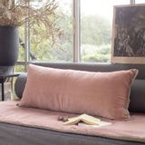 Coussins textile - MEDICIS coussin 45x100cm housse MEDICIS ROSE POUDRE - EN FIL D'INDIENNE...