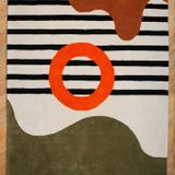 Design carpets - Orange Twist Rug - COLORTHERAPIS