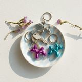 Gifts - METALLIC PUPPY KEYCHAIN HF - HELIO FERRETTI