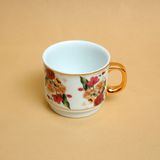 Tea and coffee accessories - Victorian Romance Printed Cups - SOKA DESIGN STUDIO TABLEWARE