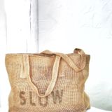 Shopping baskets - Natural tote bags - Jute mesh - ATELIER COSTÀ